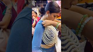 কলকাতা তে DESIGNER BLOUSE এর দারুন COLLECTION WEDDING GUIDE minivlog dailyvlog dailyshorts gold [upl. by Evvy]