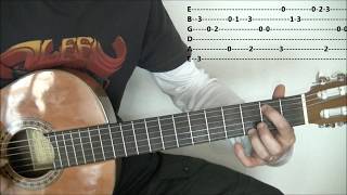 COMO TOCAR MÚSICA CLÁSICA ESTILO J SEBASTIAN BACH CON LOS DEDOS FINGERPICKING [upl. by Alva]