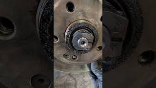 Wheel Bearing Failure It Welded Itself On it Got So Hot  Mercedes W202 [upl. by Seward]