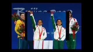 Paola Espinosa y Tatiana Ortiz Primera Medalla Mexico 2008 [upl. by Clarissa687]