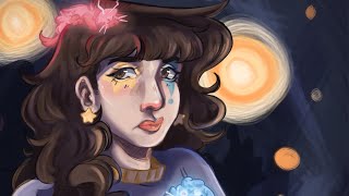 🌌 Lullaby  Speedpaint [upl. by Wanyen]