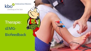 Biofeedback im kboKinderzentrum München Videobeitrag von Katrin Warneke [upl. by Wrennie105]