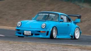 Porsche 964 Drift ポルシェ964でドリフト1 GYHM700 [upl. by Nashom]