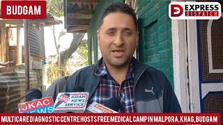 Multicare Diagnostic Centre Hosts Free Medical Camp in Malpora Khag Budgam [upl. by Ecnar]