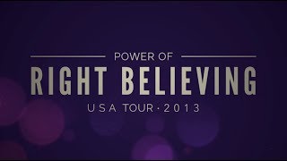 Joseph Prince  Power Of Right Believing Tour DVD Trailer [upl. by Mohandas]