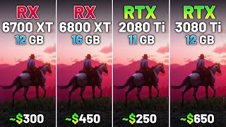 RX 6700 XT vs RX 6800 XT vs RTX 2080 Ti vs RTX 3080 Ti  Test in 20 Games in 2024 [upl. by Enia812]