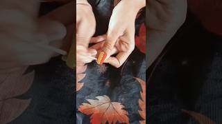 dot wali 💅 nailart banaye ghar pe toothpick se easy nailart nailberry shortvideo yt ytshorts [upl. by Spragens557]