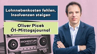 Fonds für Firmenpleiten schlecht gerüstet Oliver Picek im Ö1Mittagsjournal [upl. by Nadnerb210]