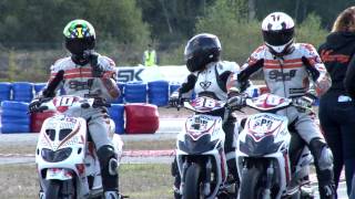 Trophée Grand Ouest 2016  Finale Salbris  Scooter 50cc [upl. by Spurgeon]