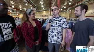 Poppin Tags At Goodwill with Macklemore amp Ryan Lewis [upl. by Algie]