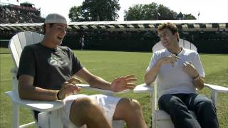 John Isner in quotHolding Court with Justinquot from World of Tennis Season 2 [upl. by Salba]