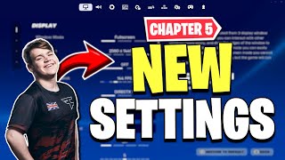 Mongraals NEW Settings In Fortnite Chapter 5 INSANE FPS BOOST [upl. by Jo891]