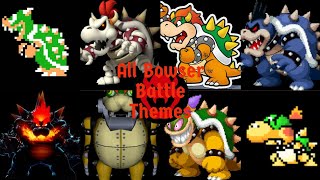 All Bowser Battle Themes 19852021 [upl. by Allegna824]