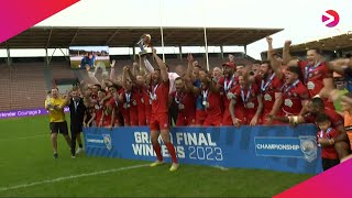 HIGHLIGHTS  Toulouse Olympique 1418 London Broncos  Grand Final comeback secures Super League [upl. by Ravel]