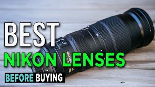 TOP 4 Best Nikon Lenses 2017 [upl. by Norvan]