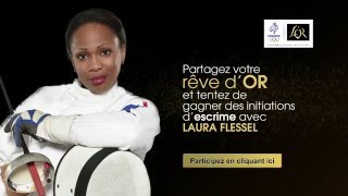 Le rêve d’OR de Laura Flessel [upl. by Nosemyaj]