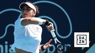 HIGHLIGHTS  Bianca Andreescu vs Sofia Kenin Miami Open [upl. by Nbi]