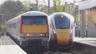 Nonstop trains at Newark Northgate 28102022 [upl. by Torruella]