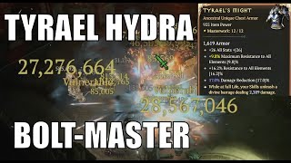 Tyraels Might and Hydra Insanely Fun Build Uses Holy Bolts [upl. by Clyve]