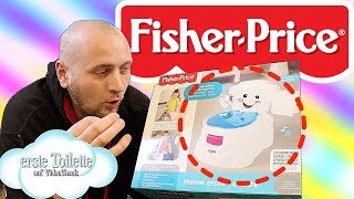 🔴FisherPrice Meine erste Toilette Töpfchen und Toilettensitz mit Musik [upl. by Odlanyar]