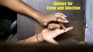 Colour Therapy for Fever and Infection  Acupressure Point for Fever and Infection [upl. by Adnohral439]