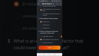 Tokenomics made simple how crypto gain value quizzes CEXIO answers CEXIO 28 to 29 November cexio [upl. by Enedan119]