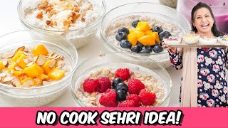 Best Sehri Idea No Cooking Creamy Delicious and Nutritos Oats Recipe in Urdu Hindi  RKK [upl. by Ayekram]