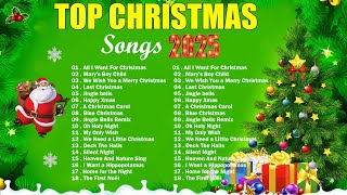 Top Christmas Songs Playlist 🎄 Merry Christmas 2025 🎅🏼 Best Christmas Medley 2025 [upl. by Thomas637]