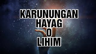 KARUNUNGAN HAYAG O LIHIM  PAGBABAHAGI NI MAESTRO VIRGO AKA KUMANDER SATOR [upl. by Kiah628]