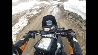 Riding a KTM 990 Adventure over Imogene Pass Colorado [upl. by Eniortna159]