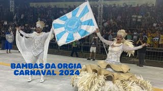 DESFILE BAMBAS DA ORGIA CARNAVAL PORTO ALEGRE 2024 [upl. by Josselyn]