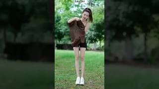 Saltpetre Women Linen Solid Olive Short Sleeve Shirt Brown colourshorts youtubeshorts ZoeStyle1 [upl. by Eilyac]