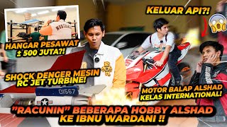 AJAK IBNU WARDANI MELIHAT KOLEKSI HOBBY ALSHAD AHMAD  DARI RC PESAWAT SAMPE MOTOR [upl. by Atniuqal814]