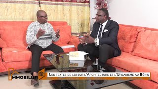 Les textes de loi sur l’Architecture et l’Urbanisme au Bénin  L’immobilier [upl. by Jerrie]