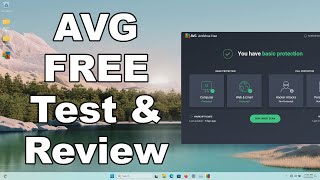 AVG FREE Antivirus Test amp Review 2024  Is It Good Enough  Antivirus Security Review [upl. by Bronny]