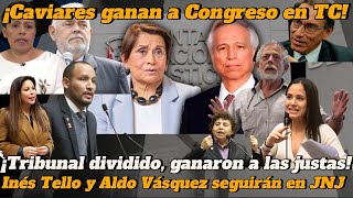 ¡CAVIARES GANAN A CONGRESO EN EL TC ¡TRIBUNAL DIVIDIDO [upl. by Atinihc]