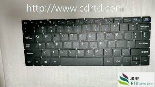 Replacement Keyboard For Teclast F5 F5R English US New [upl. by Kelvin]