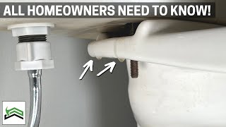 Easy Fix For The Most Common Toilet Water Leak [upl. by Meta]