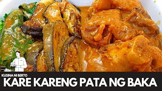 Kare Kareng Pata baka PATA KareKare Ala Barrio Fiestamama citas beef kare kare grandma secret [upl. by Firehs]