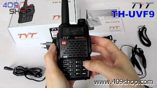 TYT THUVF9 Dual Band Radio 136174400470Mhz [upl. by Giliane]