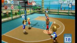 Interactive Wii Sports Resort Walkthrough  Basketball [upl. by Berny]