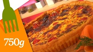 Recette Quiche au saumon fumé  750g [upl. by Lilithe]