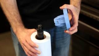 HP Designjet T830 How to Load the Paper Roll [upl. by Adamsen894]