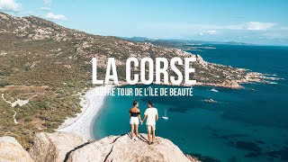 LA CORSE notre roadtrip autour de lîle de beauté vlog voyage [upl. by Cherianne500]