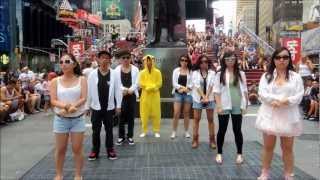 GANGNAM STYLE IN NEW YORK [upl. by Eelrebmik]