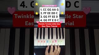 Twinkle Twinkle Little Star  Piano Tutorial [upl. by Roid302]