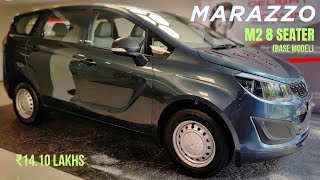 2023 Mahindra Marazzo M2 8STR  kya ye ERTIGA aur INNOVA se better hai  sirf ₹14Lakhs [upl. by Adnolohs]