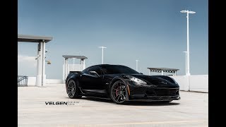 CHEVROLET CORVETTE GRAND SPORT  VELGEN WHEELS VF5 [upl. by Julie]