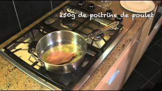 Antoine au quotidien  Capsule 10  Poitrine de poulet à la poêle [upl. by Lenneuq914]