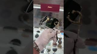 Cartier Core Range CT0330S 005 Sunglasses GoldGreen Gradient [upl. by Nanreh]